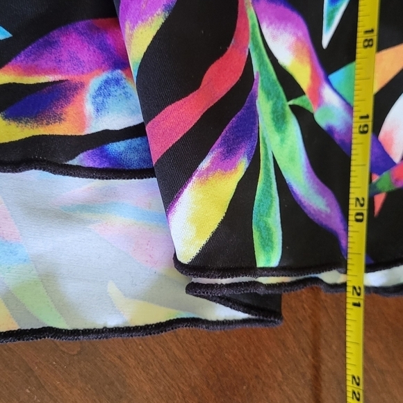 Avenue Color Prism Fly Away Tankini Swimsuit Top Size 14 - Picture 11 of 13